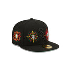 Gorra New Era Chicago White Sox Skull & Flowers 59FIFTY