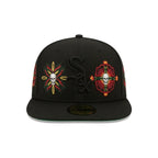 Gorra New Era Chicago White Sox Skull & Flowers 59FIFTY